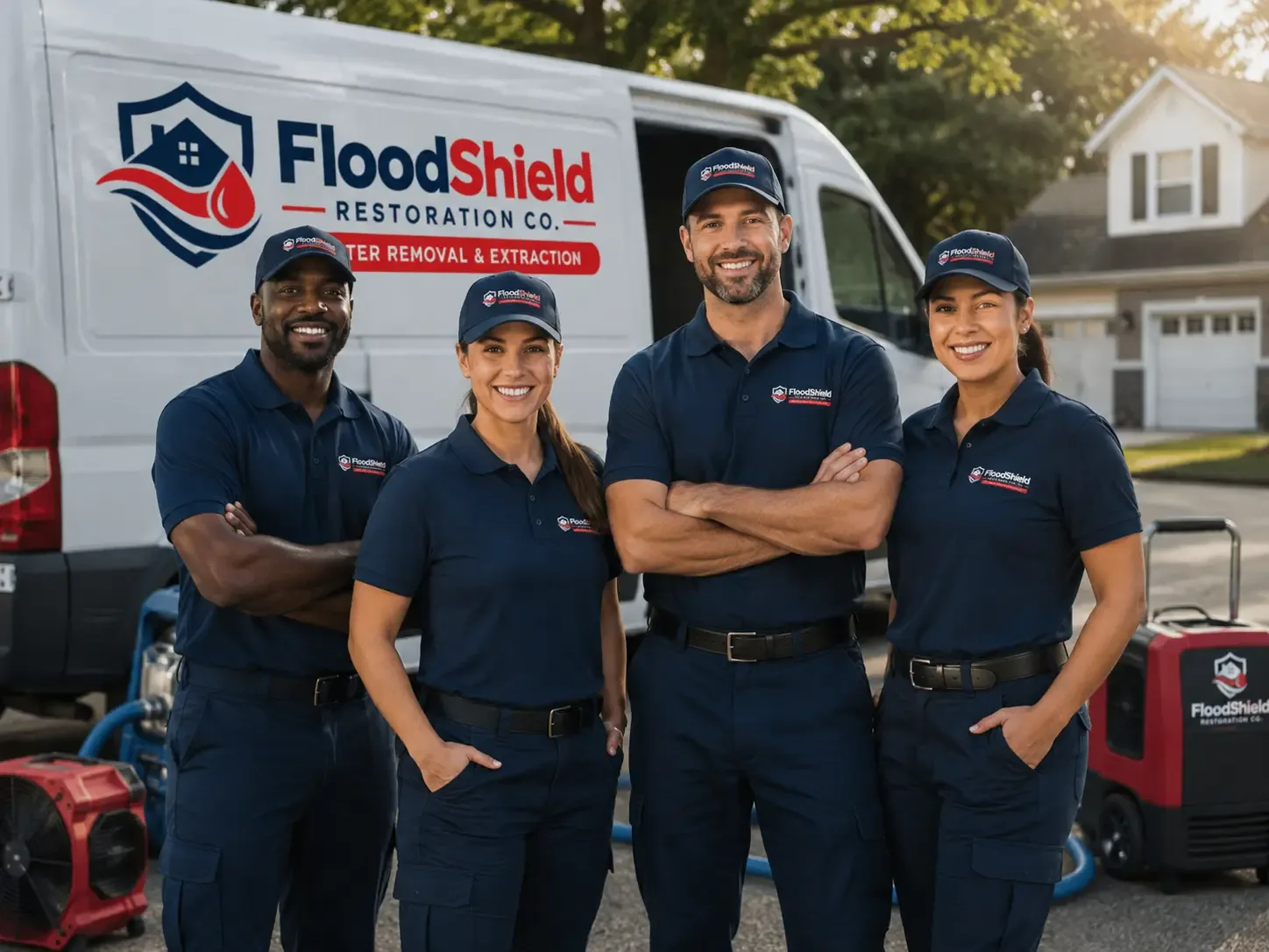 Flood Damage Restoration company in Berclair, TX
