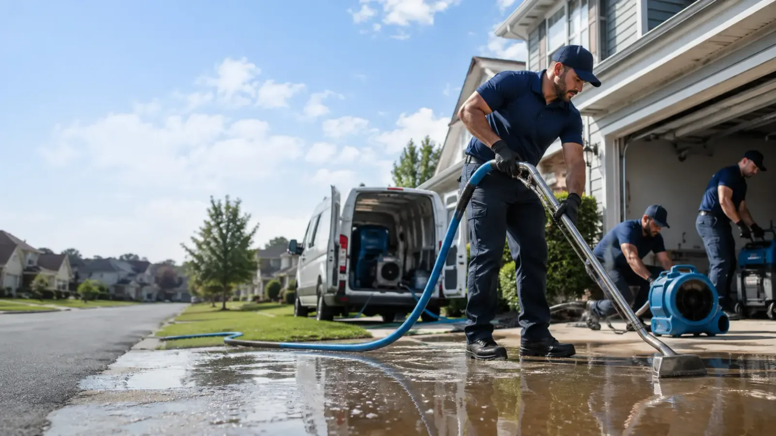 Flood Damage Restoration in Berclair, TX